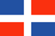 Dominikanska Republiken Flag