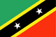 Saint Kitts och Nevis Flag