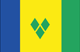 Saint Vincent och Grenadinerna Flag